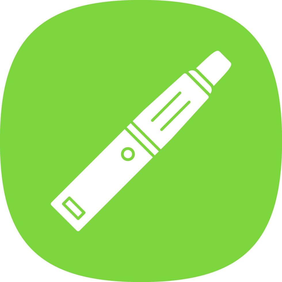 Electronic cigarette Vector Icon Design
