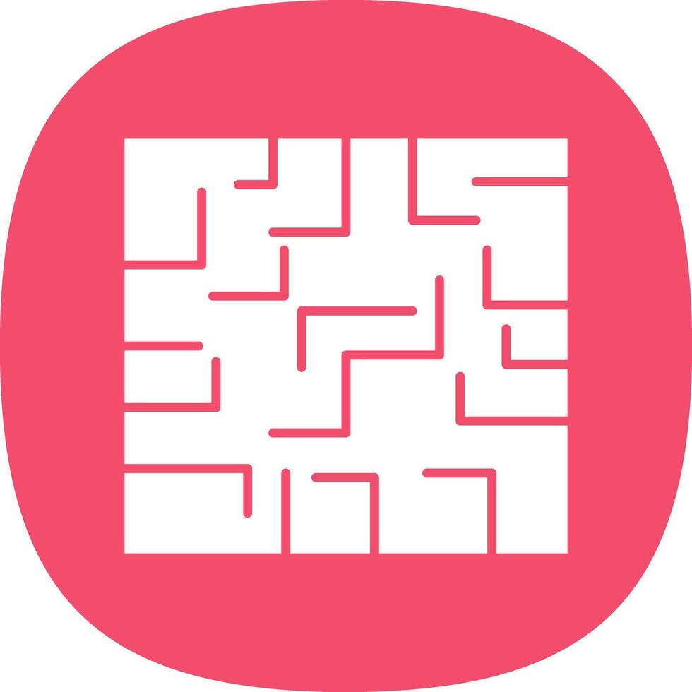 Labyrinth Vector Icon Design