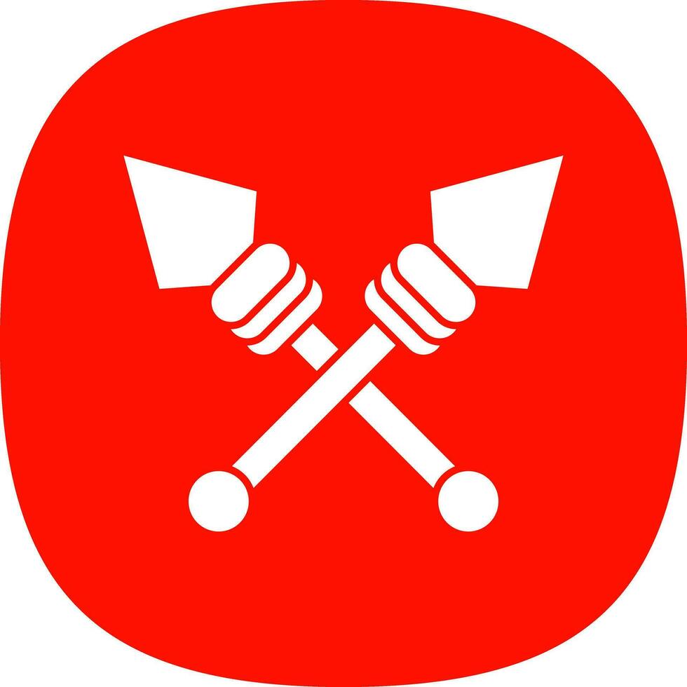 Spear Vector Icon Design