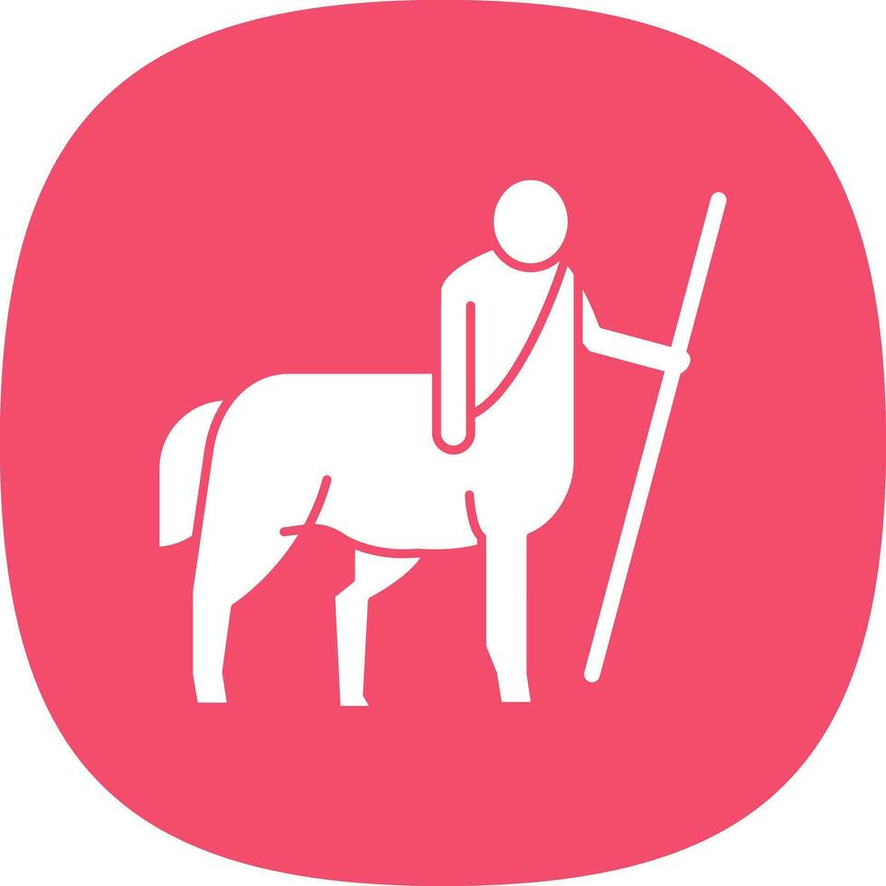 Centaur Vector Icon Design