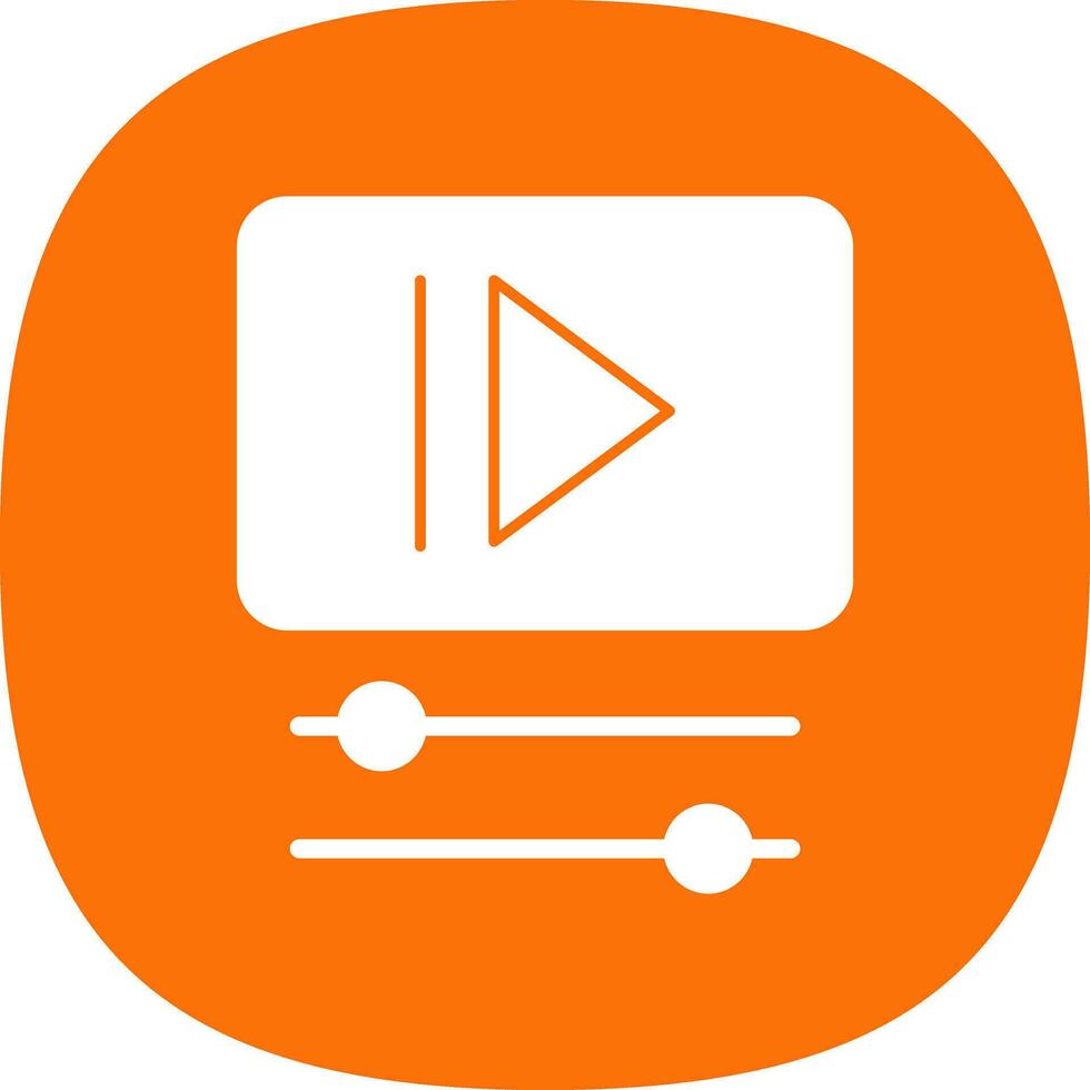 Video Vector Icon Design