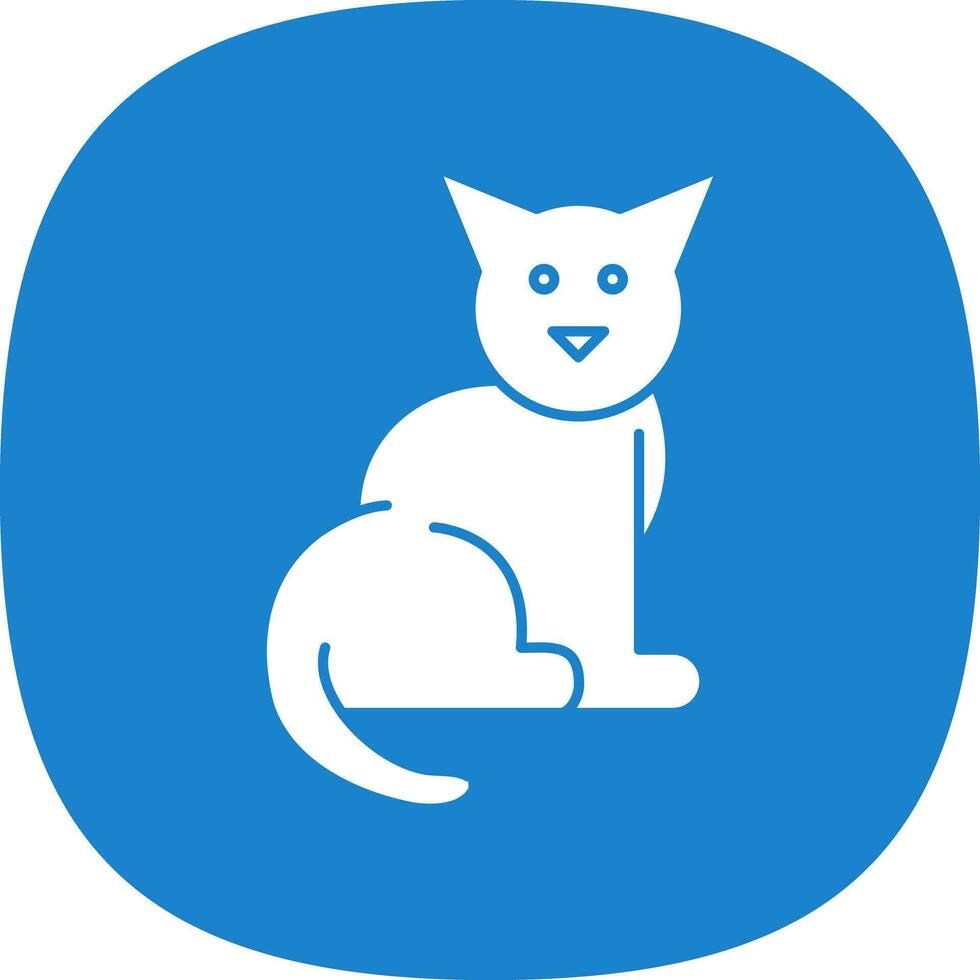 Cat Vector Icon Design