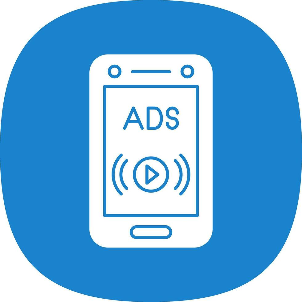 Social ads Vector Icon Design