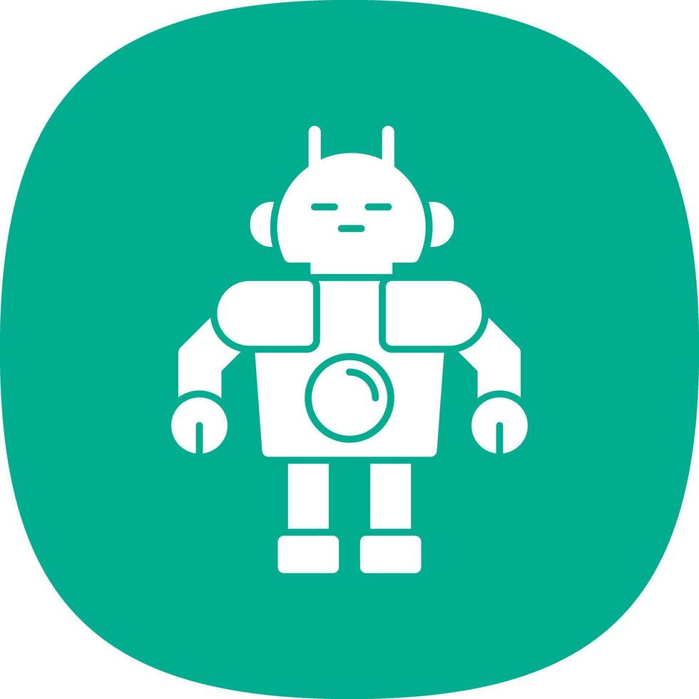Robot Vector Icon Design