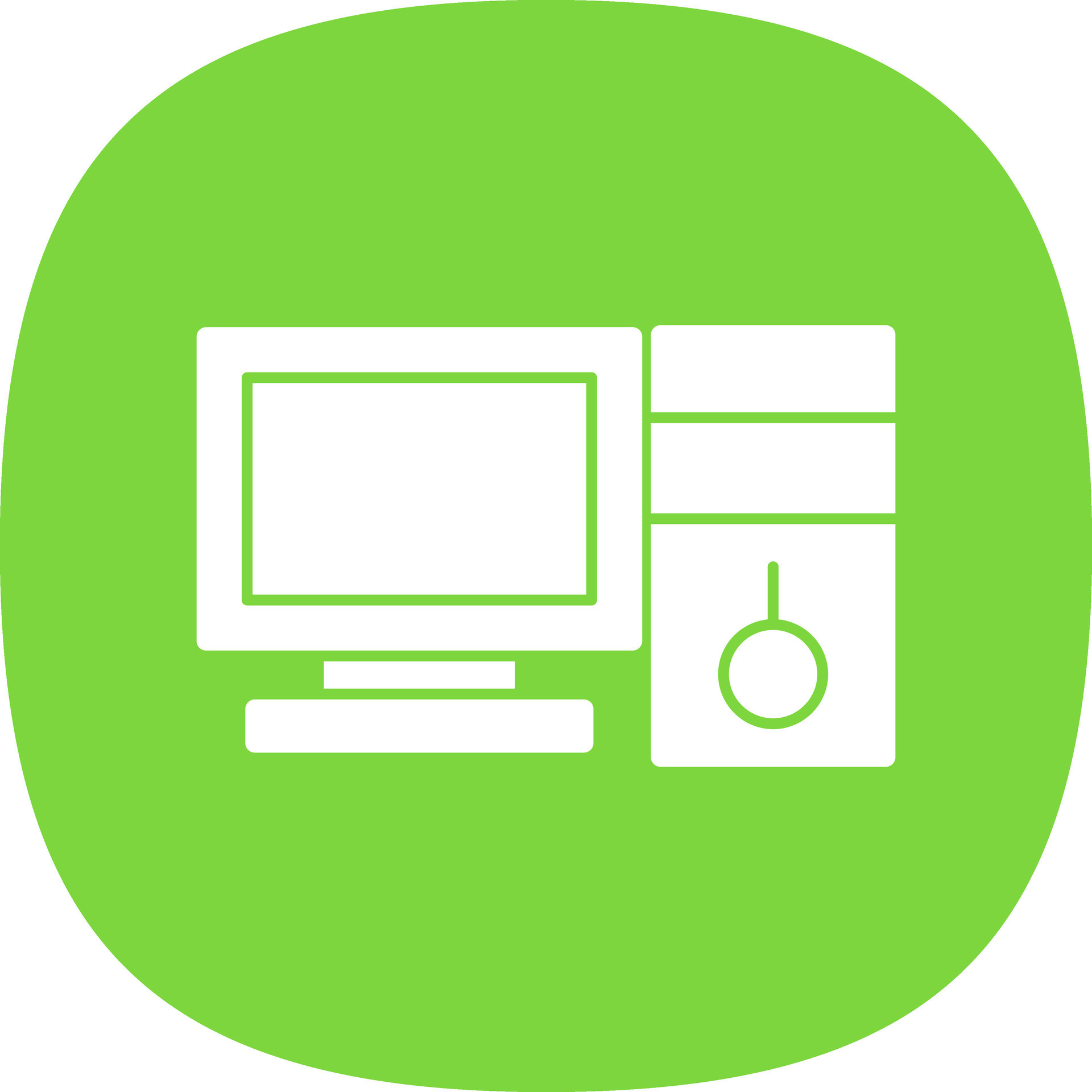 Desktop computer Vector Icon Design 26028351 Vector Art at Vecteezy