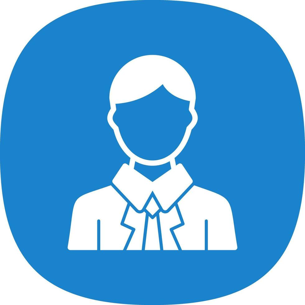 Male teacher Vector Icon Design