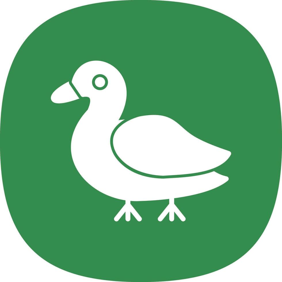 Pato vector icono diseño