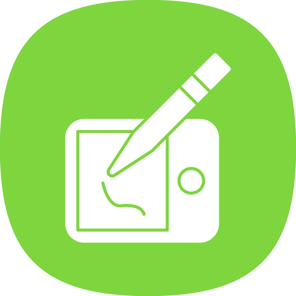 Drawing tablet Vector Icon Design