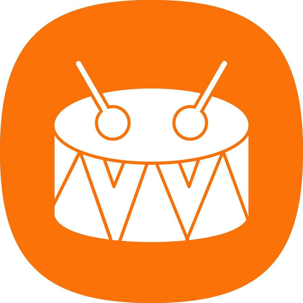 Drum Vector Icon Design