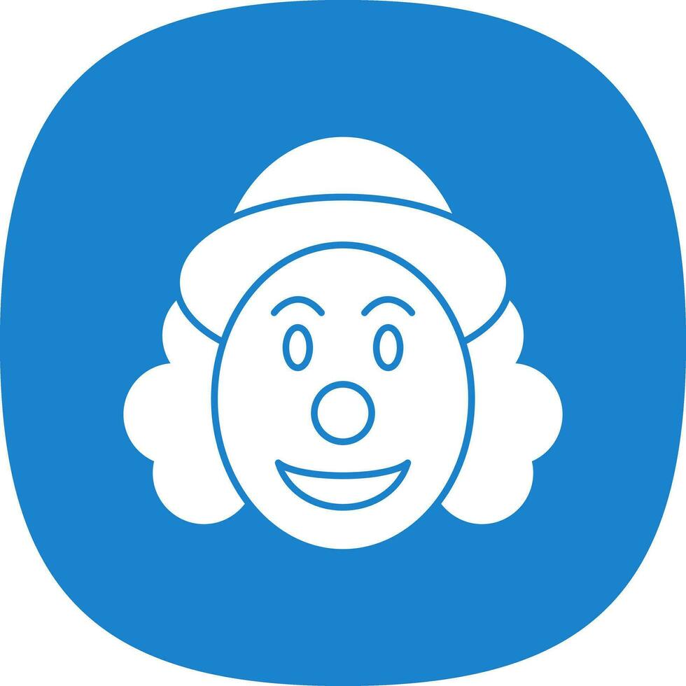Clown Vector Icon Design