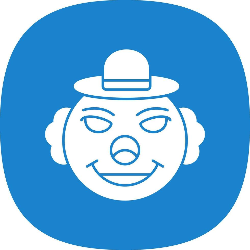 Clown Vector Icon Design