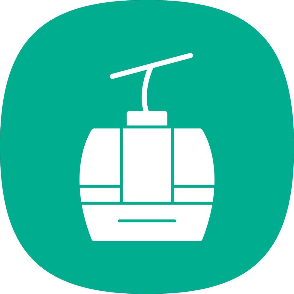 Gondola Vector Icon Design