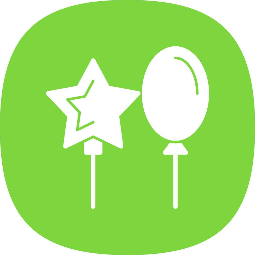 Balloons Vector Icon Design