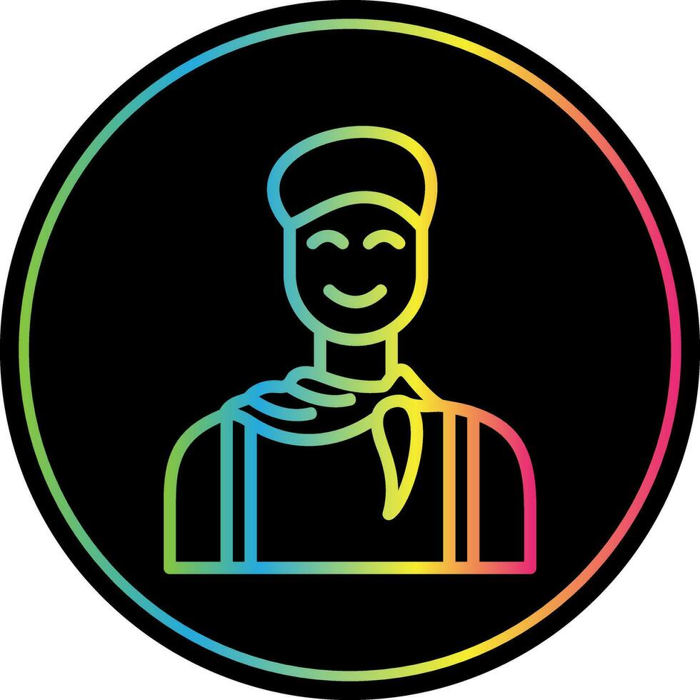 Mime Vector Icon Design