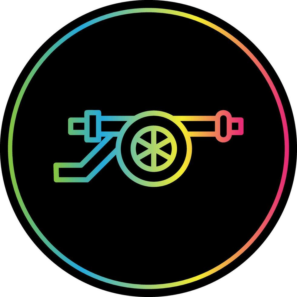 Cannon Vector Icon Design