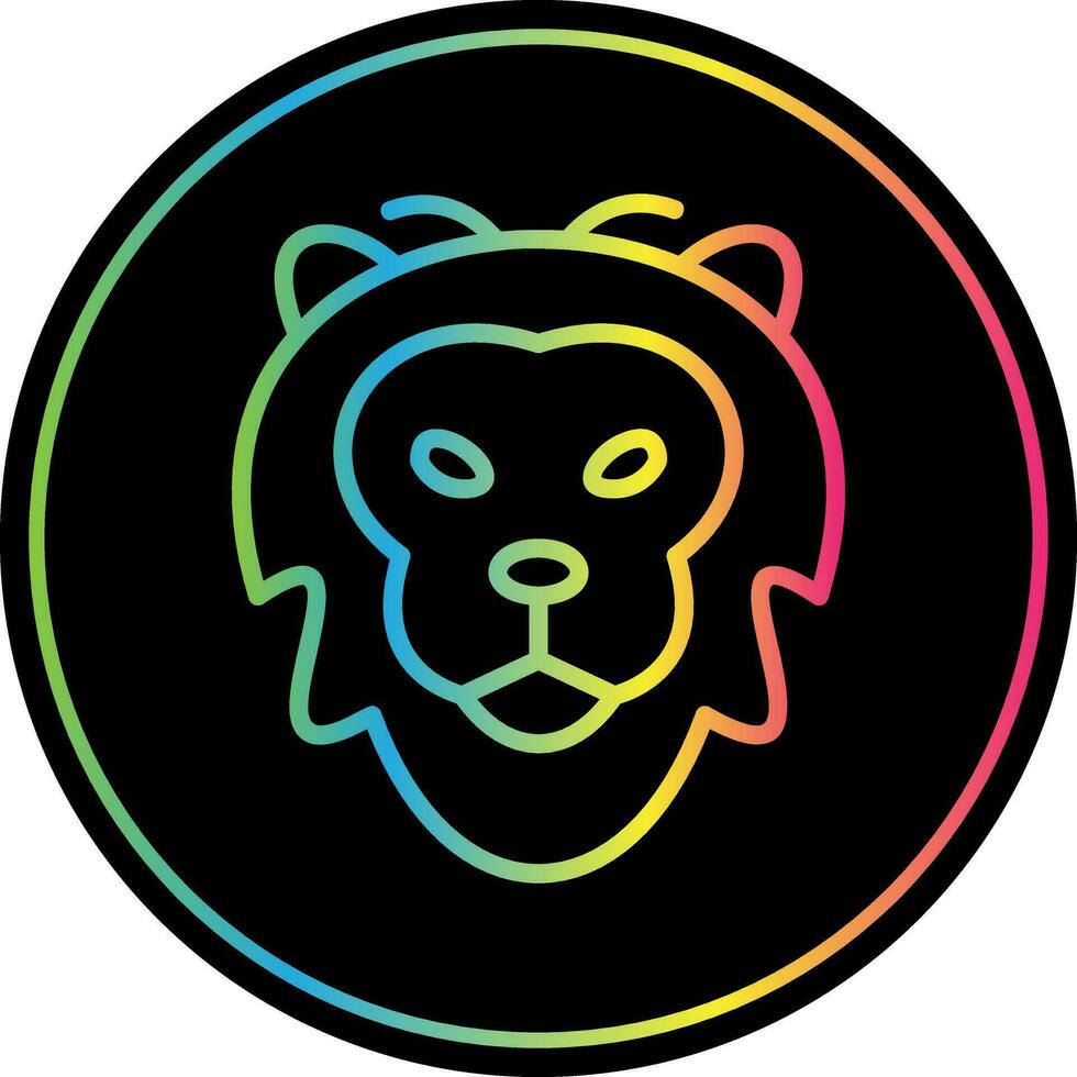 Lion Vector Icon Design