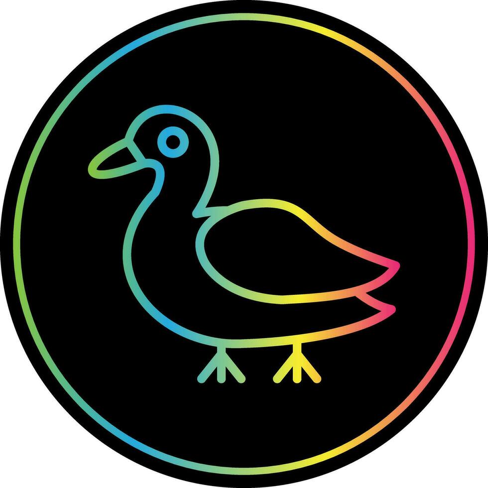 Duck Vector Icon Design