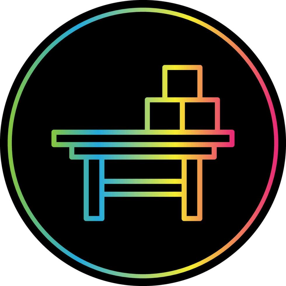 Table Vector Icon Design