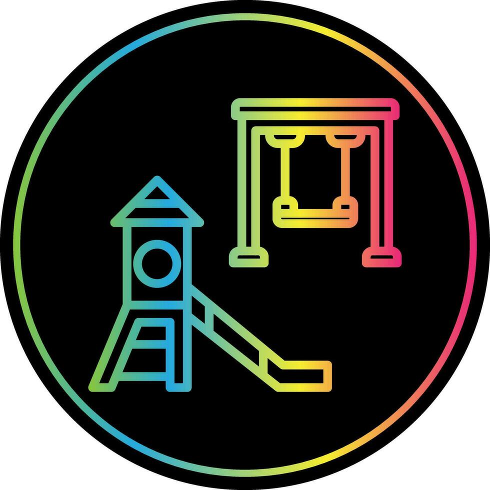 Playground Vector Icon Design