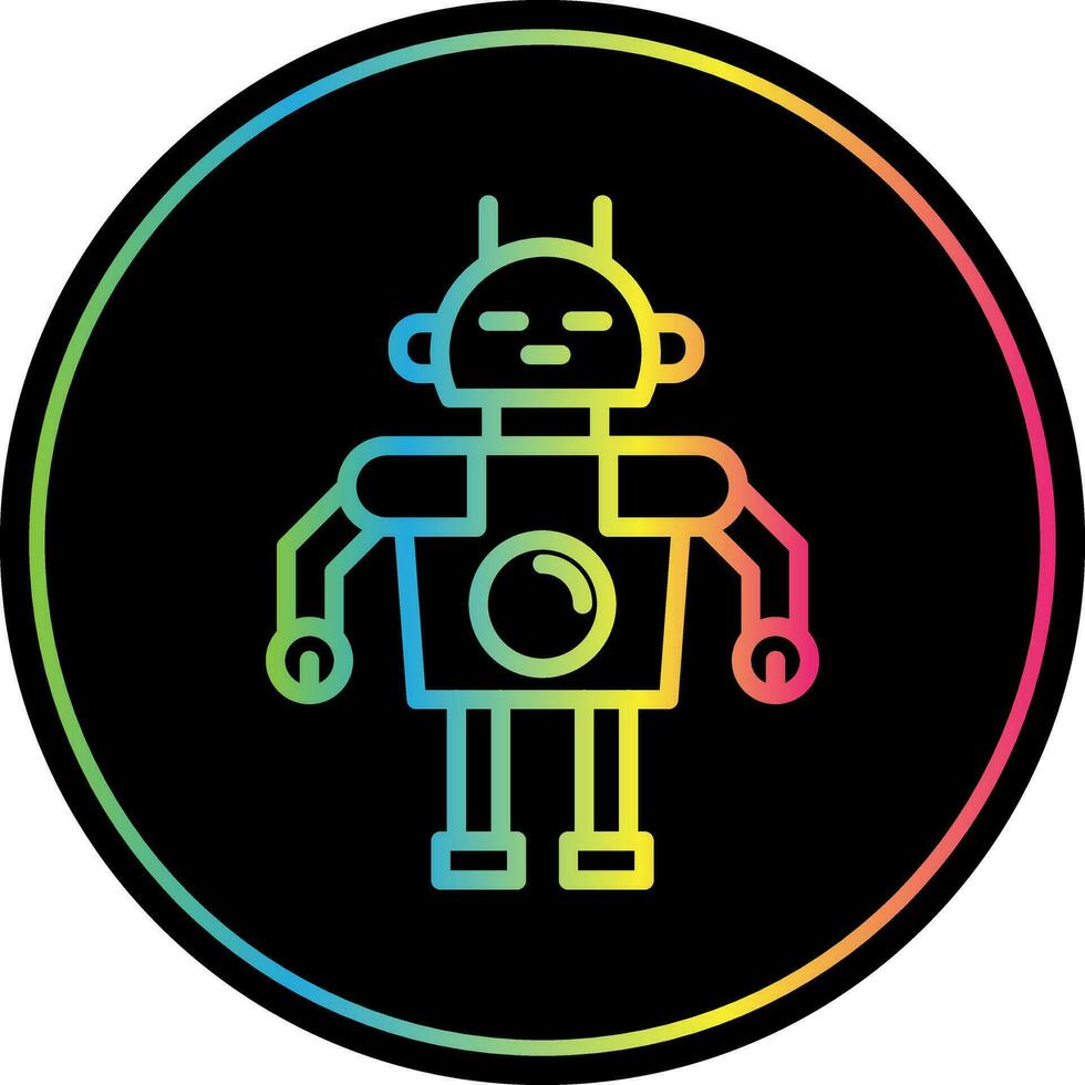 Robot Vector Icon Design