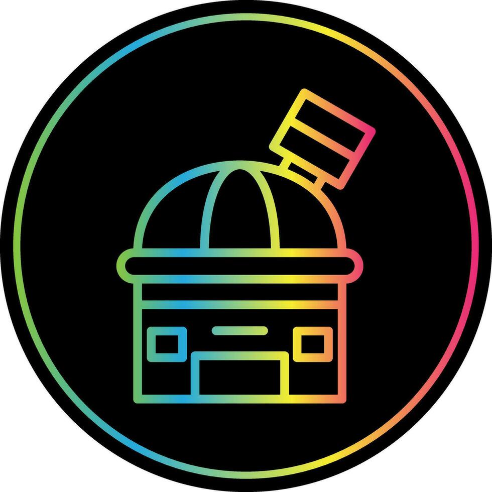 Observatory Vector Icon Design