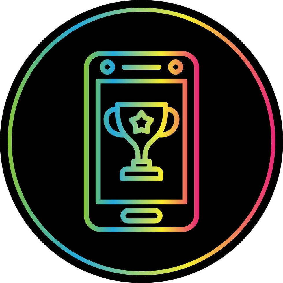 Winner Vector Icon Design