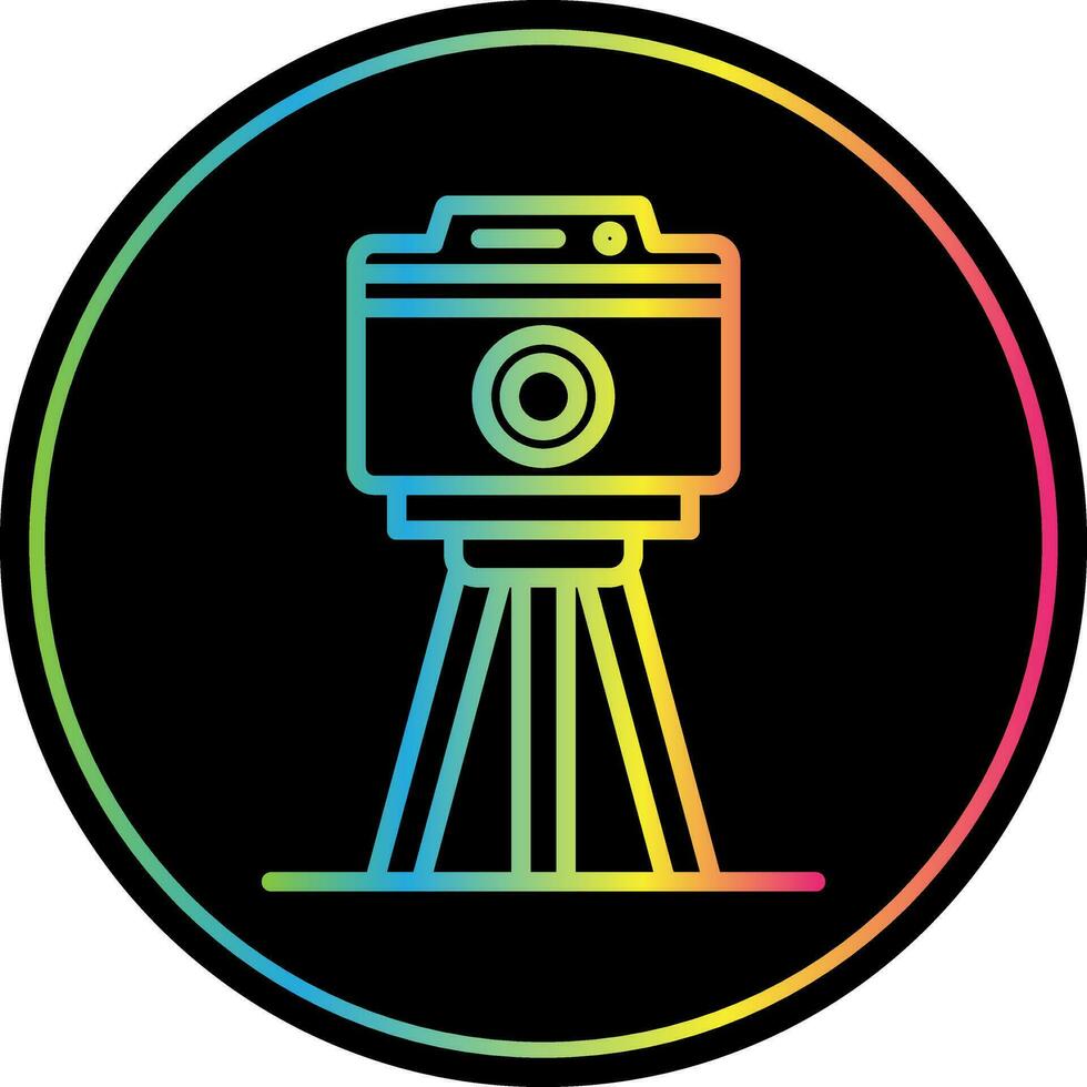Tripod Vector Icon Design