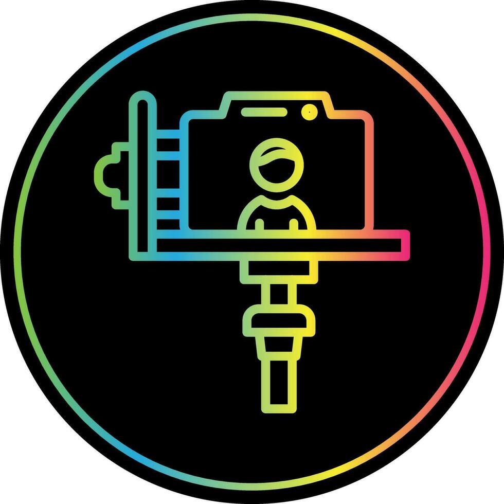 Vlogger Vector Icon Design