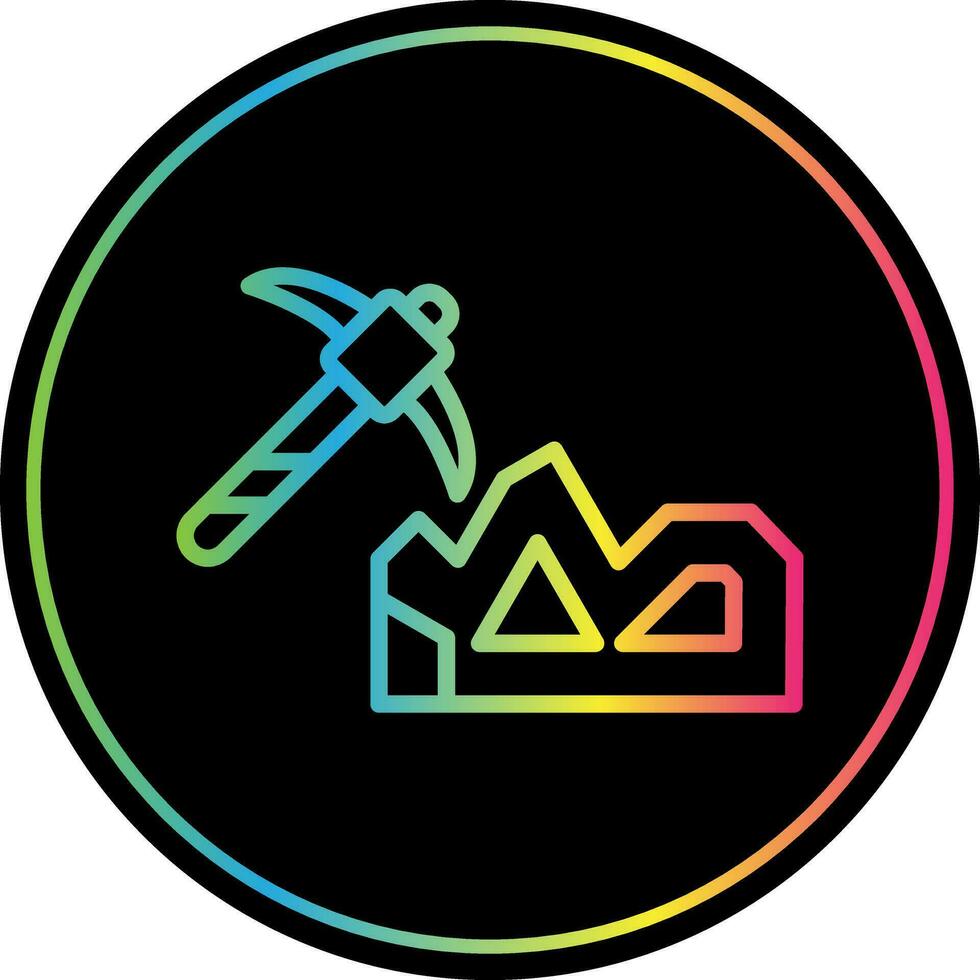 Miner Vector Icon Design