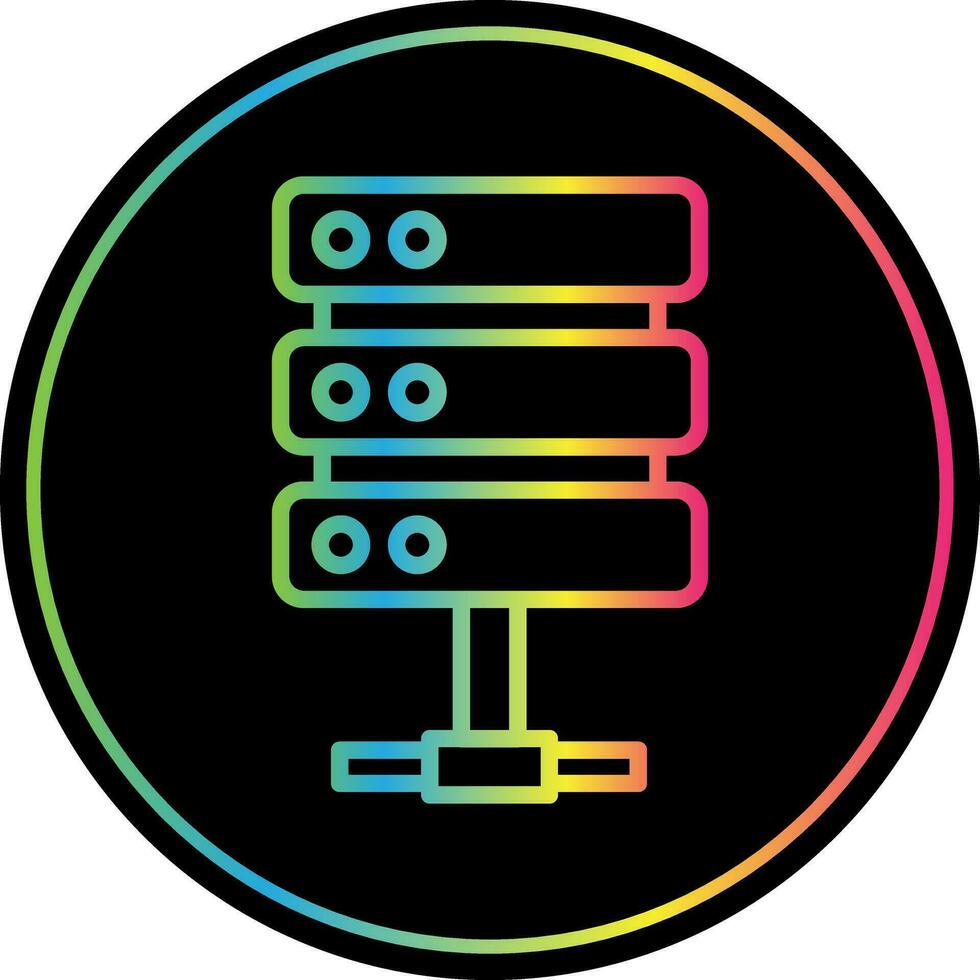 Server Vector Icon Design