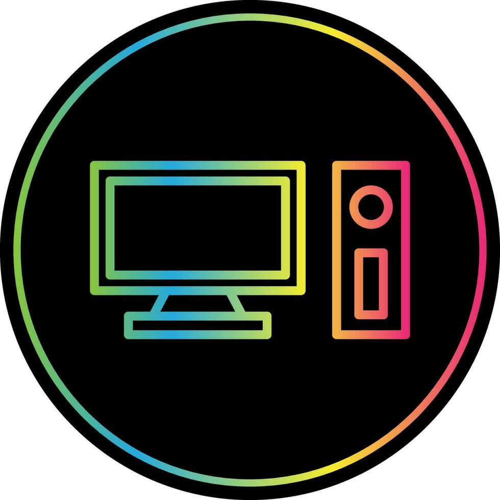Computer Vector Icon Design
