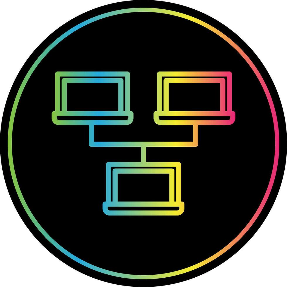 Local network Vector Icon Design