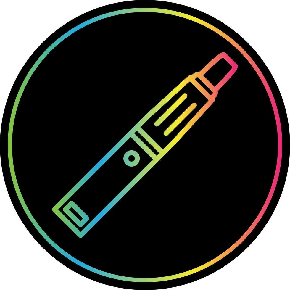 Electronic cigarette Vector Icon Design