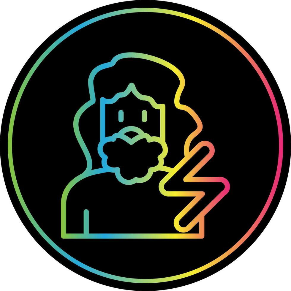 Zeus Vector Icon Design