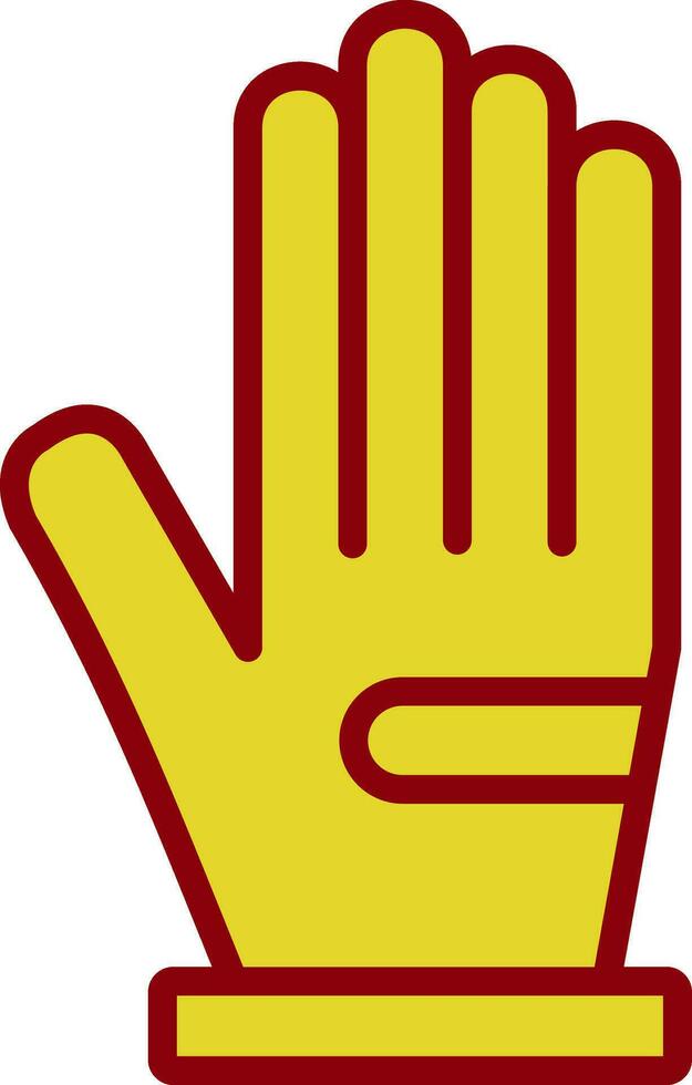 Glove Vector Icon Design