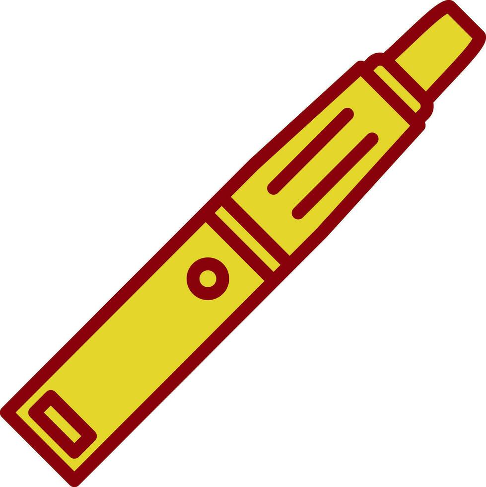 Electronic cigarette Vector Icon Design