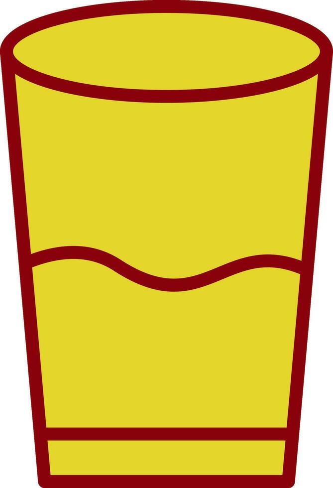 vaso de agua vector icono diseño