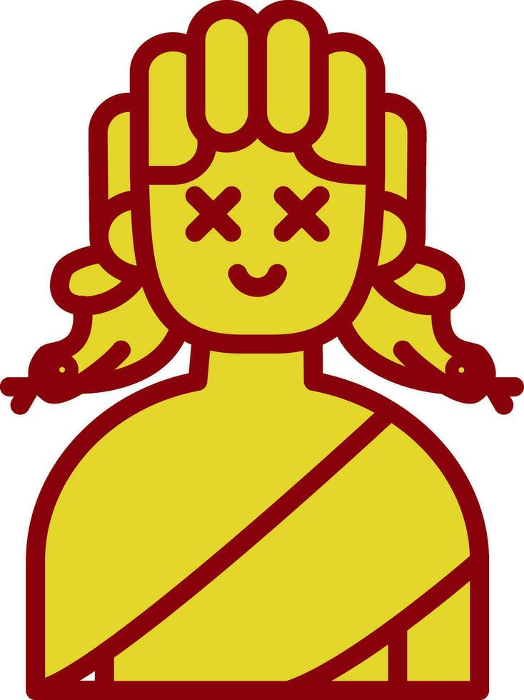 Medusa Vector Icon Design