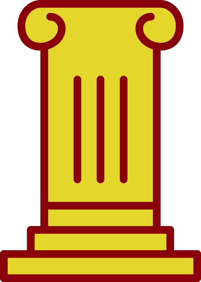 Column Vector Icon Design