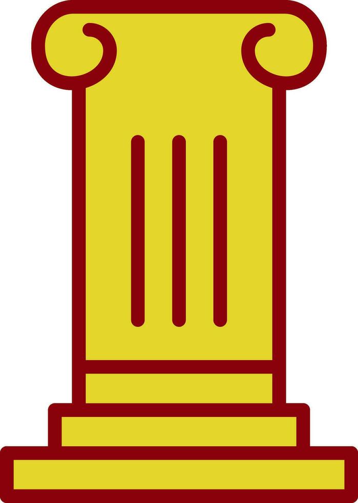 diseño de icono de vector de columna