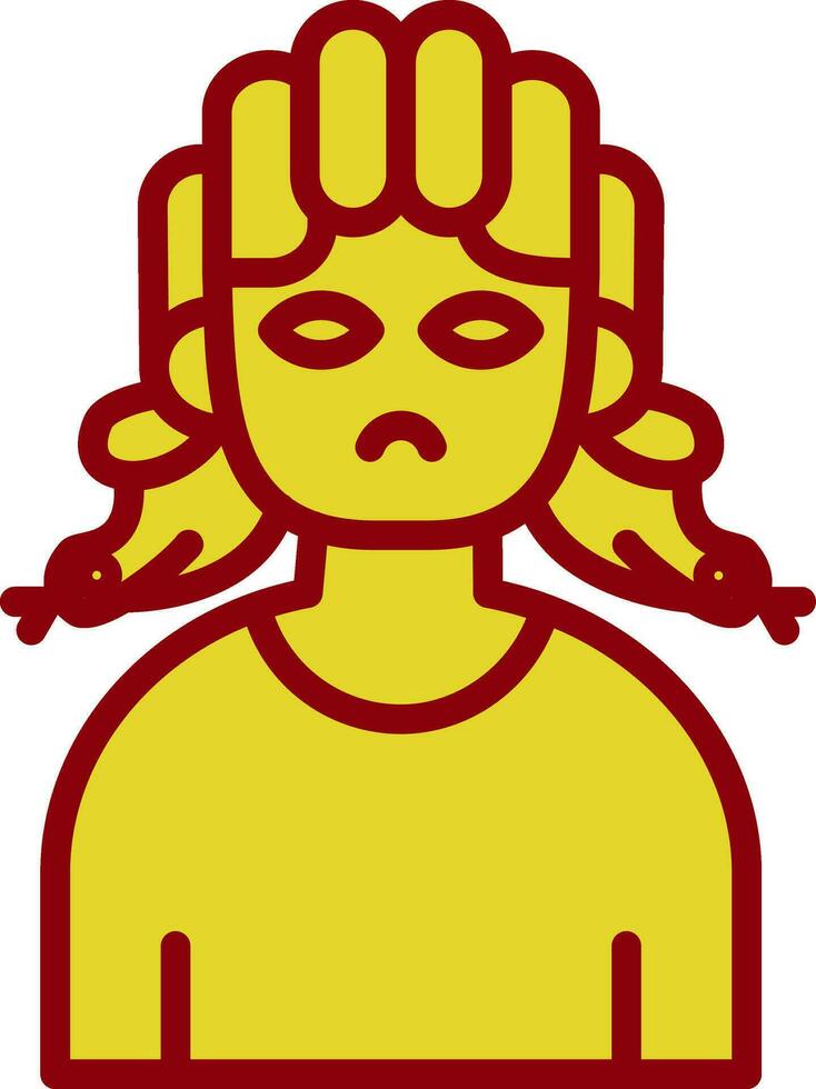 medusa vector icono diseño