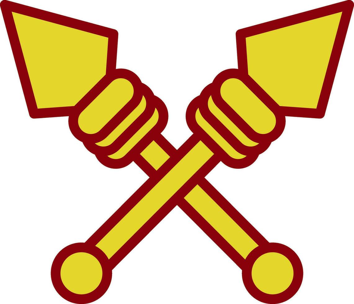 Spear Vector Icon Design