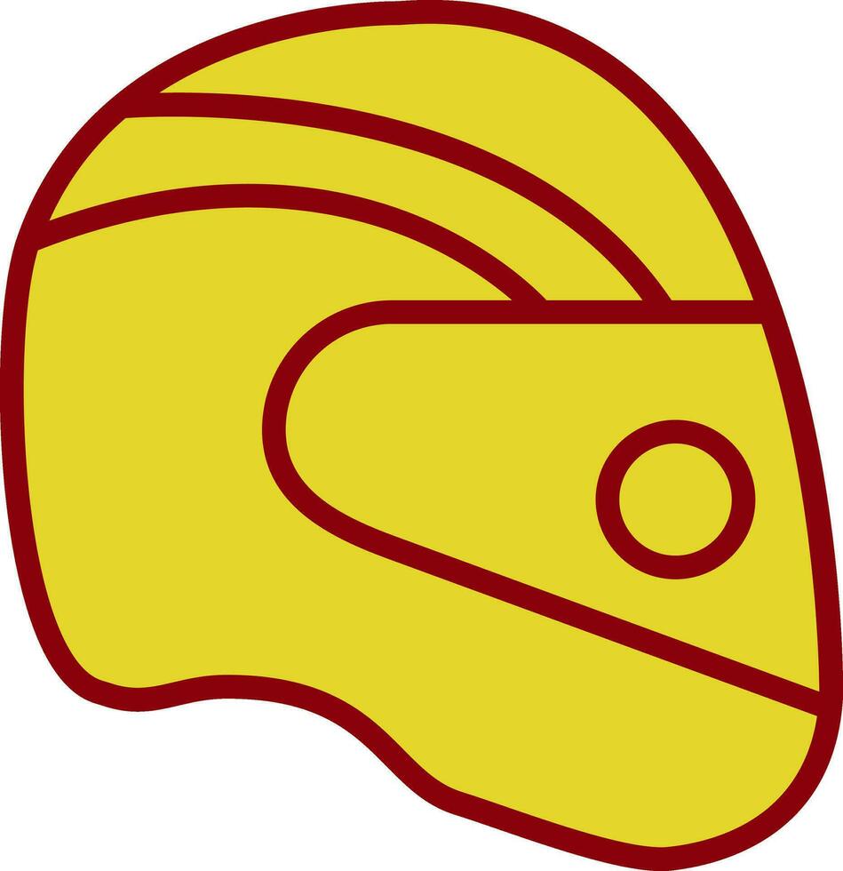 Helmet Vector Icon Design