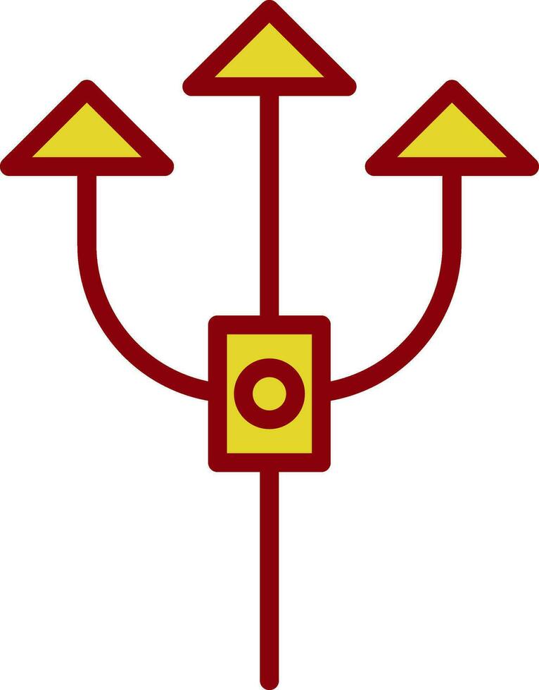 Trident Vector Icon Design