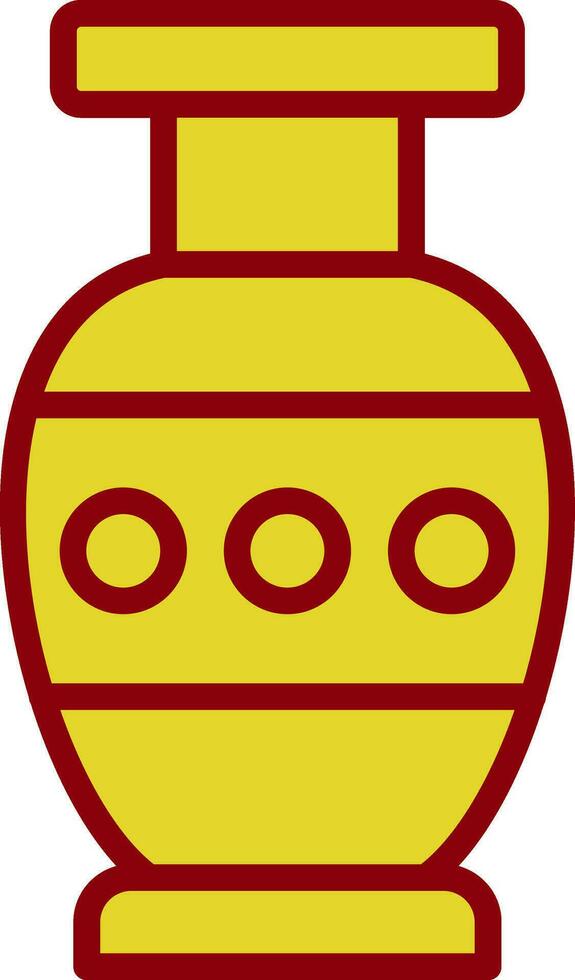 Vase Vector Icon Design