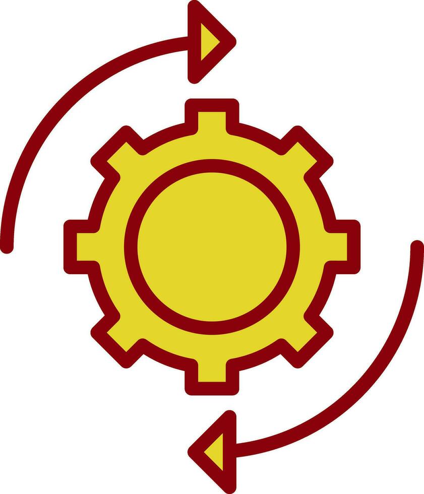 Workflow Vector Icon Design