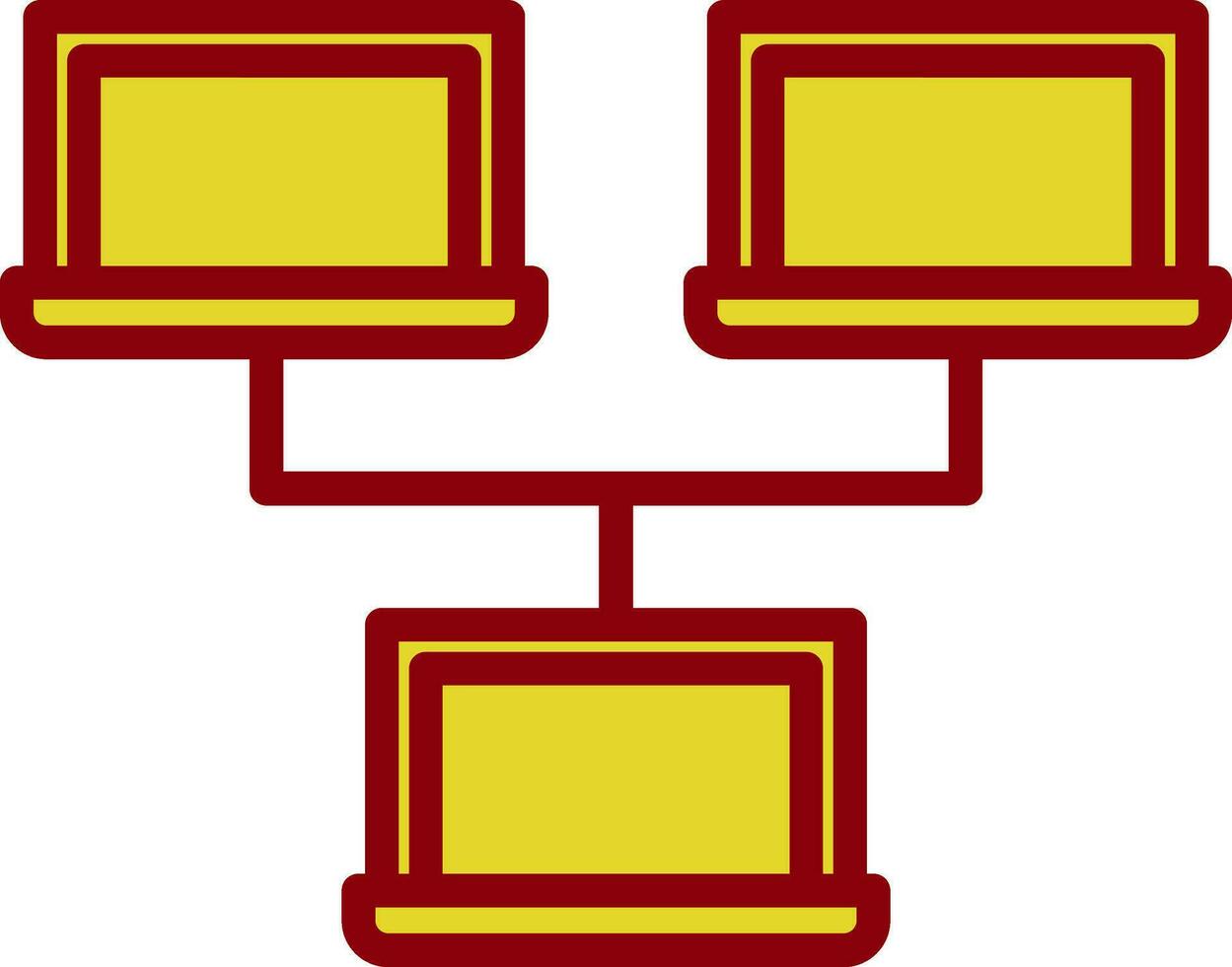 Local network Vector Icon Design