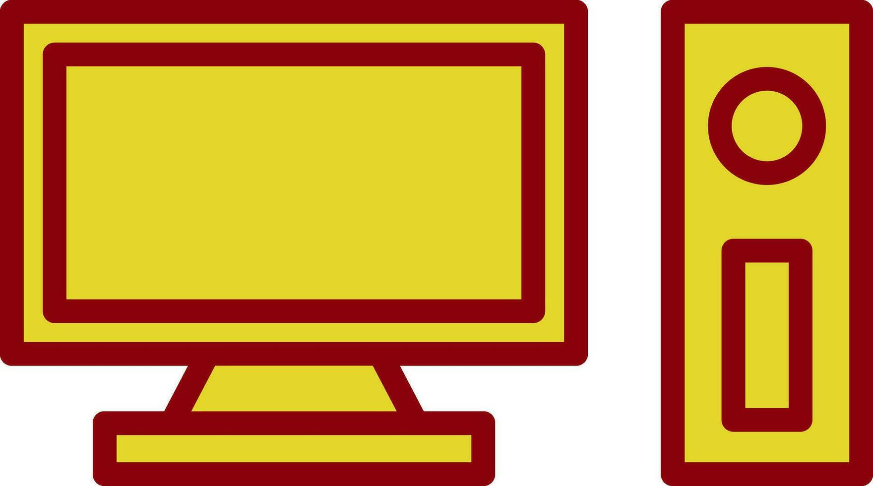 Computer Vector Icon Design