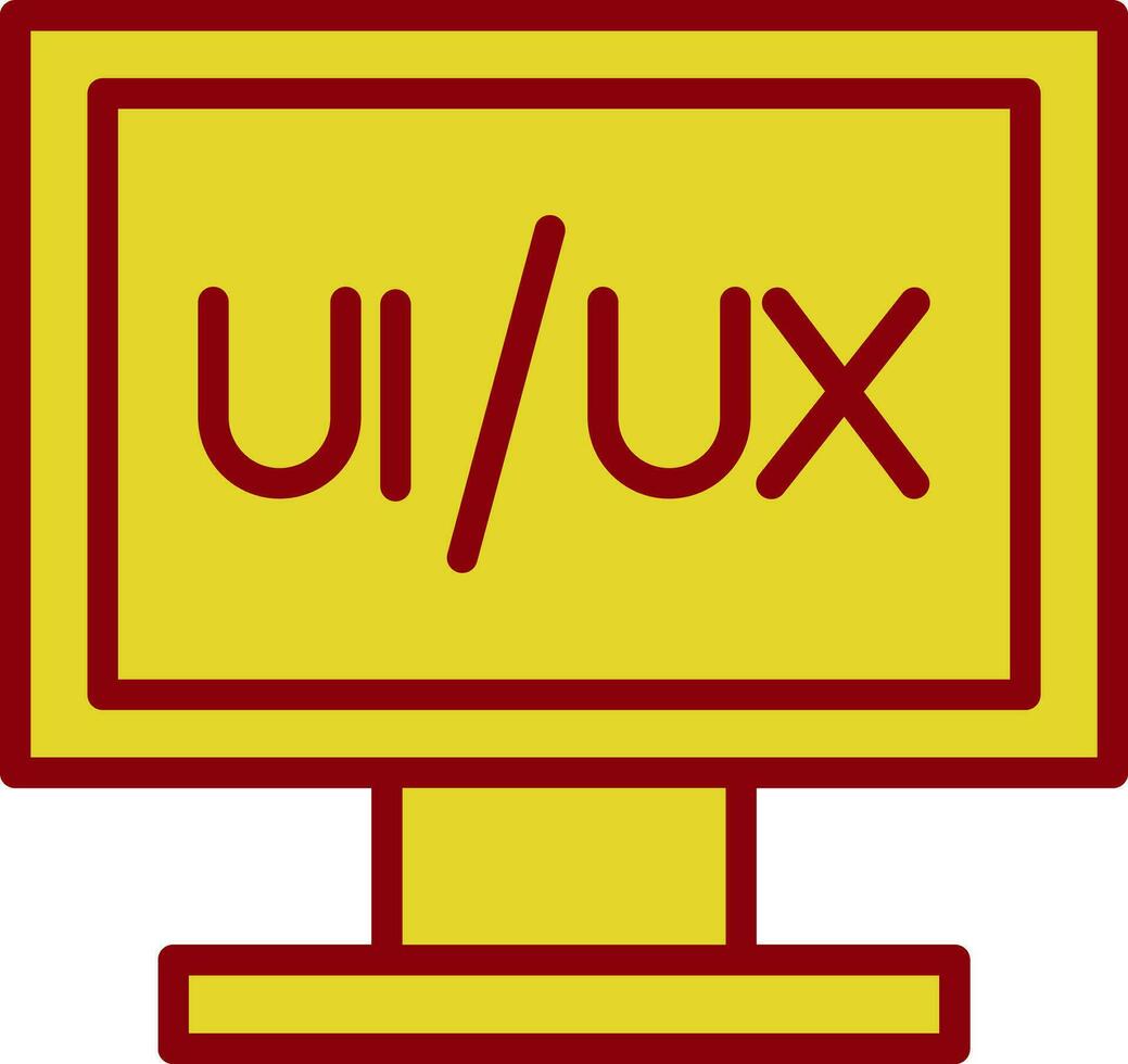 ui vector icono diseño