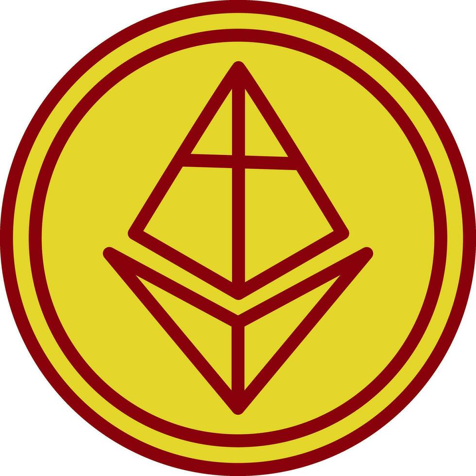 Ethereum Vector Icon Design